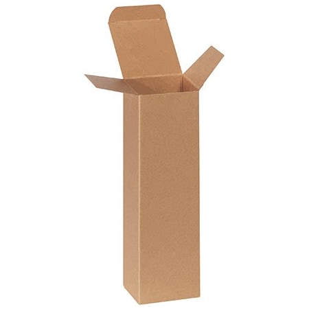 Bsc Preferred 3 x 3 x 10'' Kraft Reverse Tuck Folding Cartons, 250PK BUY00023783